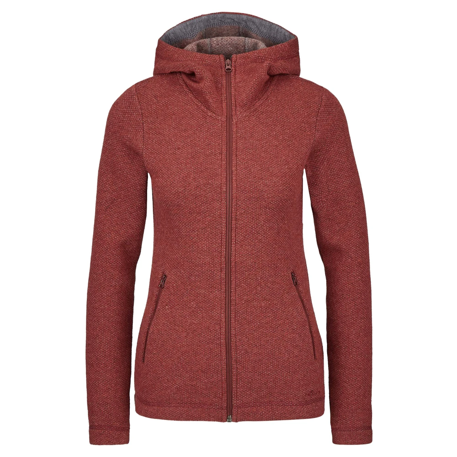FRILUFTS TYA HOODED JACKET Damen - Fleecejacke Rot